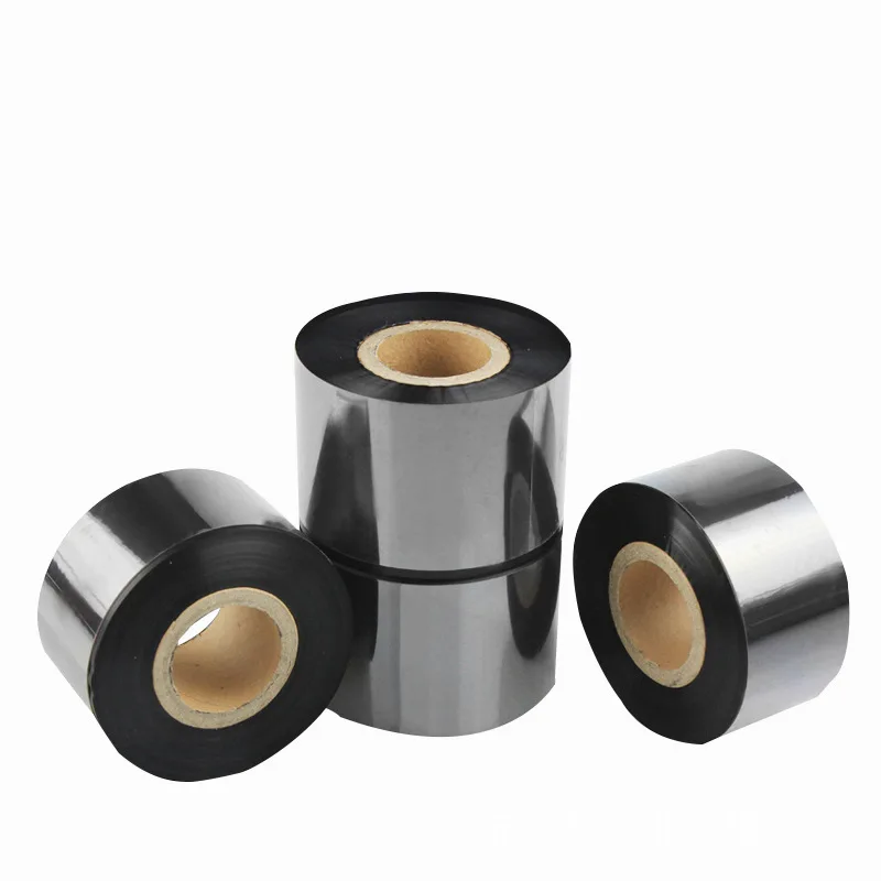 1roll Carbon Tape 121 Wax Based Carbon Tape Self-adhesive Printing Carbon Tape Thermal Paper Printing Universal Thermal Transfer