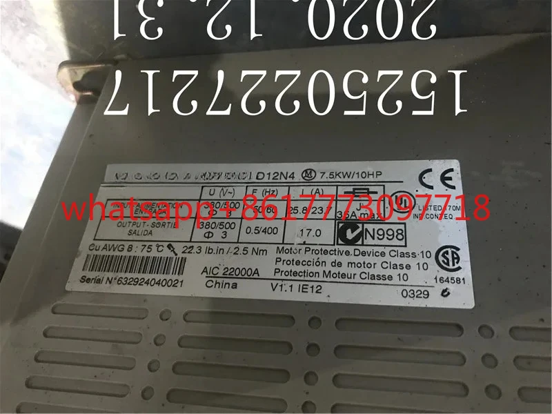 Disassembled frequency converter ATV28HD12N4 7.5KW 380V Altivar28, tested in stock