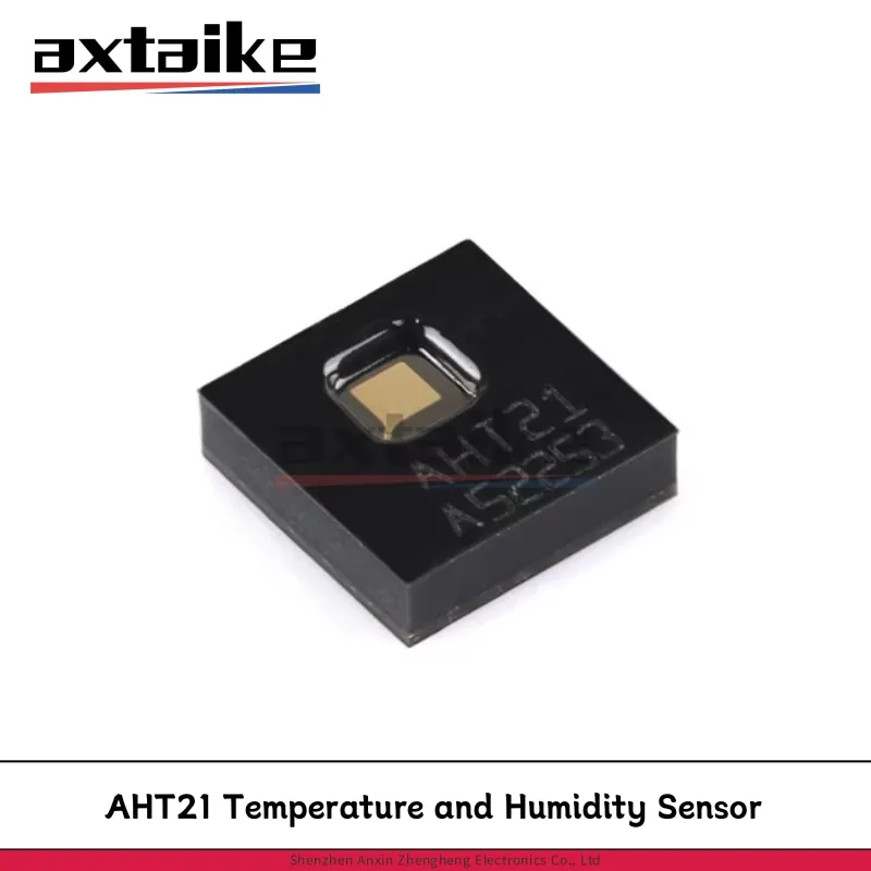 

5PCS AHT21 SMD-6 3x3mm Temperature and Humidity Sensor IC Digital Output I2C IIC Interface