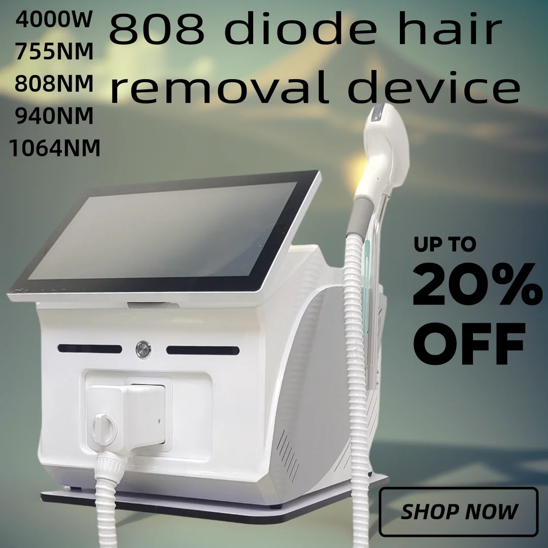 Soprano 2026 Best Hair Removal Laser Black Ice Platinum Cooling System 808nm Diode Laser Hair Removal