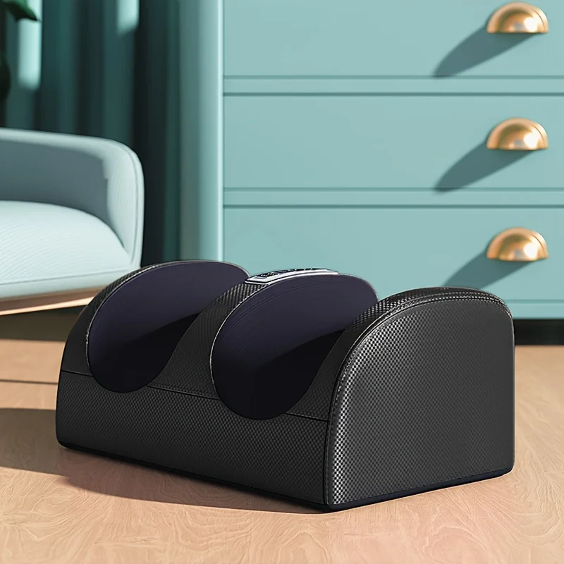 Massageador automático de pés 110V / 220V com adaptador - alivia a fadiga, desbloqueia veias e acalma o corpo inteiro - Presente perfeito para gordura