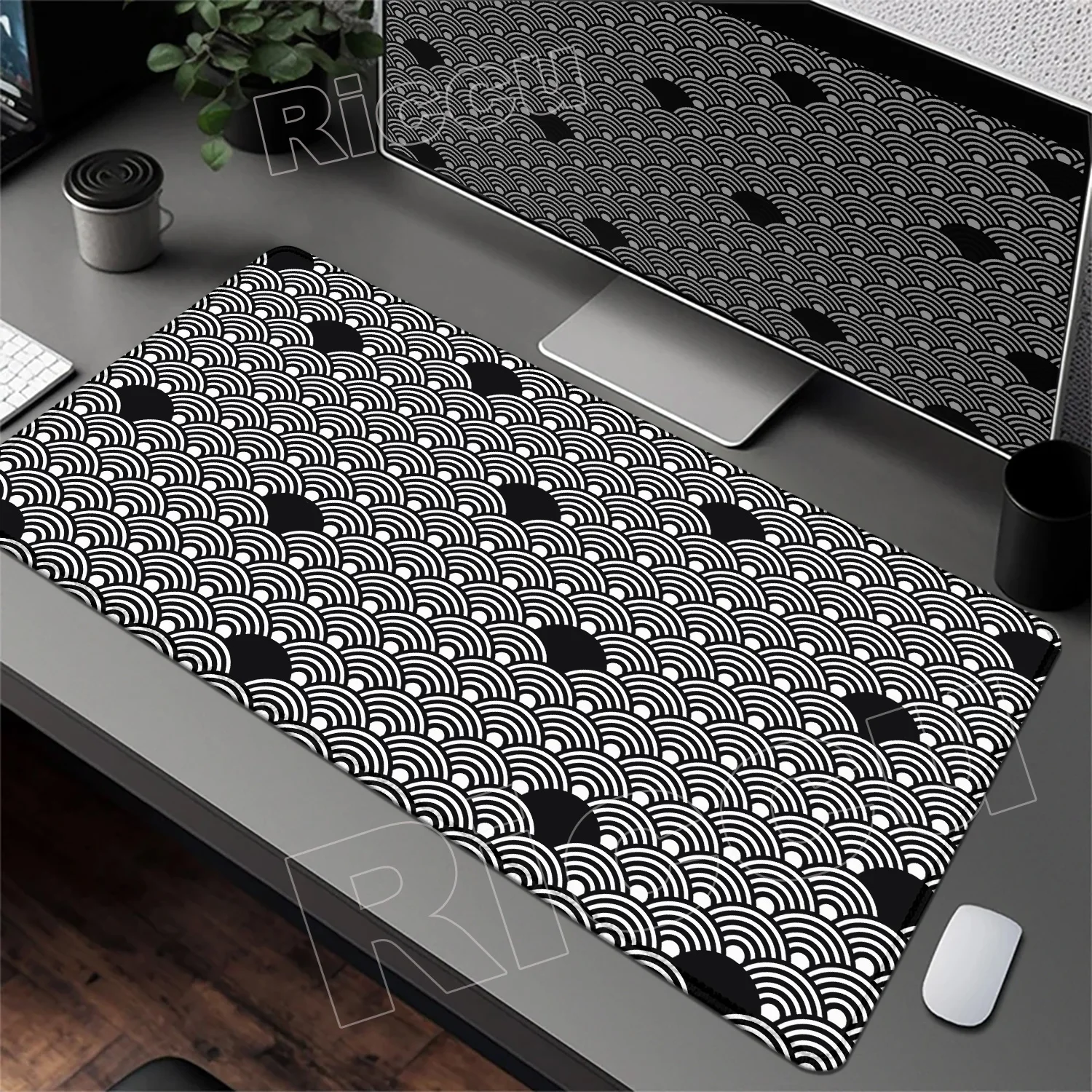 New HD Cloud Mouse Pads Non-Slip Gaming Mousepads Large Mousepad Gamer Natural Rubber Mat Company Large Desk Pad Design for Gift
