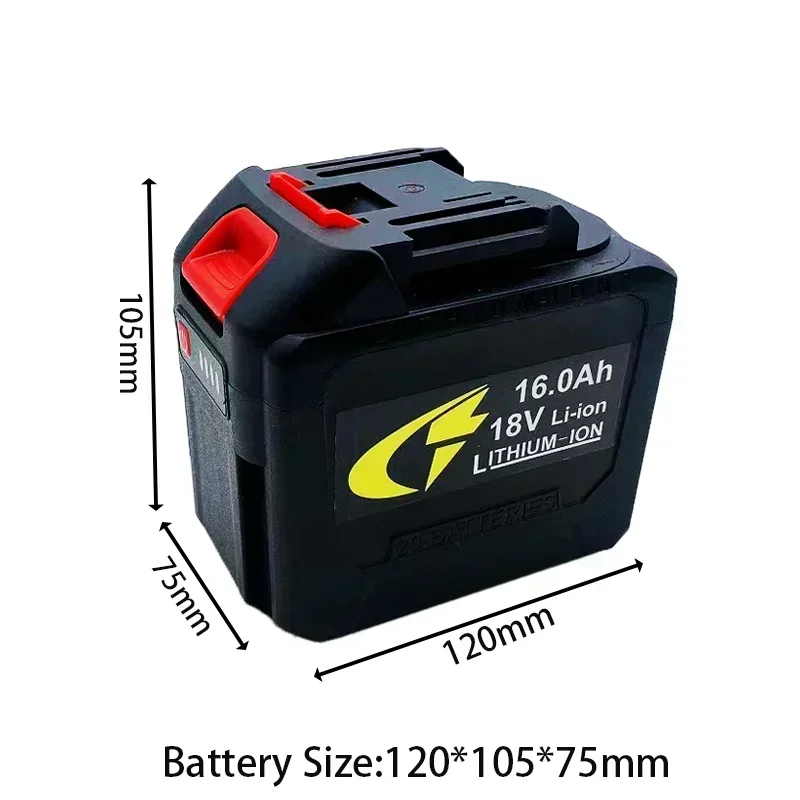 100% New 18V for Makita 16000mAh Lithium-ion Rechargeable Power Tool 18V Replacement Battery BL1860 BL1830 BL1850 BL1860B