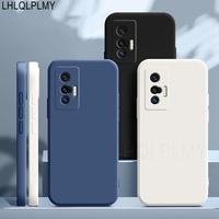 Square Liquid Silicone Soft Case For Vivo Y11S Y33S Y20 Y21S Y15 Y12 Y17 Y19S Y30 Y50 Y52 Y72 V23 V21 5G V17 Y19 V23E V21E Cover