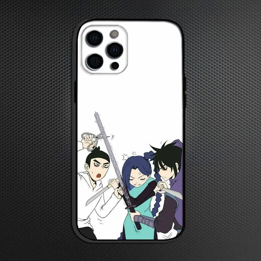 Anime S-Scissor S-Seven Handyhülle für iPhone 16,15,14,13,12,11 Plus, Pro Max, andere weiche schwarze Hülle