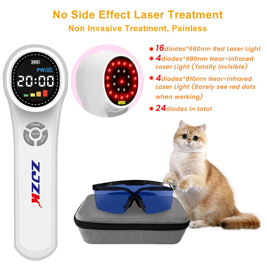 

2026 Veterinary Laser Therapy Equipment for Equine Horse Dog Rehabilitation Cold Laser Device for Animal Pain Relief and Healing