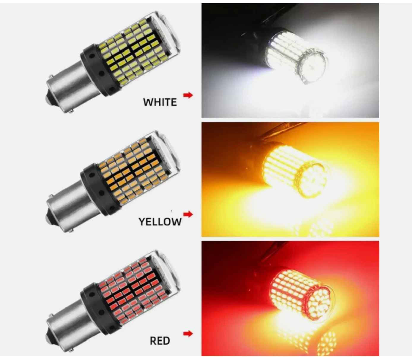 1156 144SMD P21W Le…
