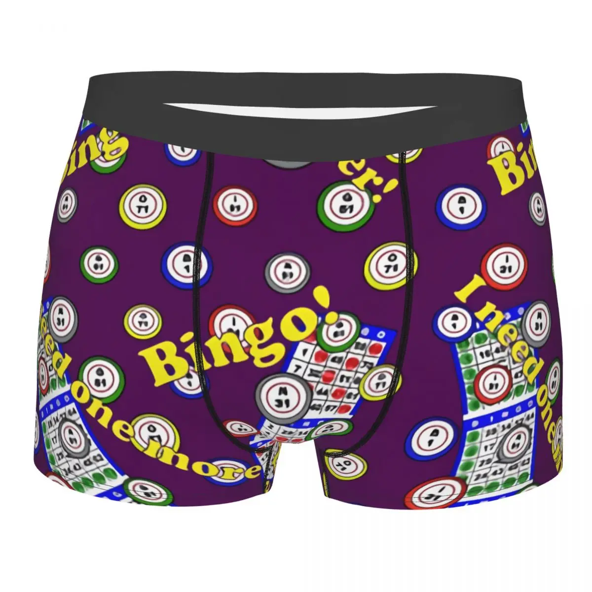 Custom Best Play Bingo Game For Bingo Players Underwear Men Breathbale Boxer Briefs