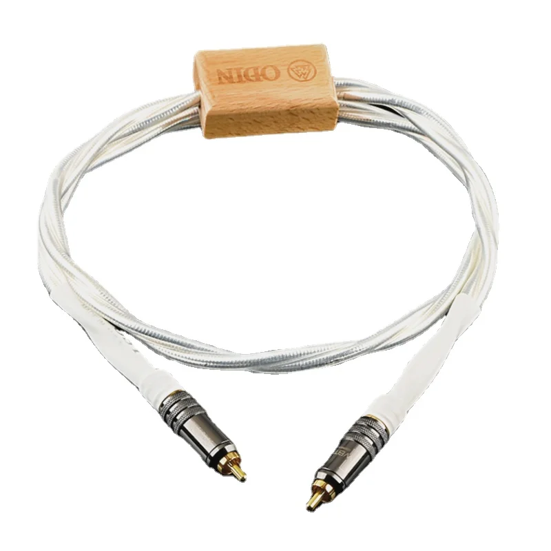 

Odin Digital Coaxial Cable AES / EBU RCA Signal Line 75Ohm Coaxial Line HiFi Audio Decoding Cable