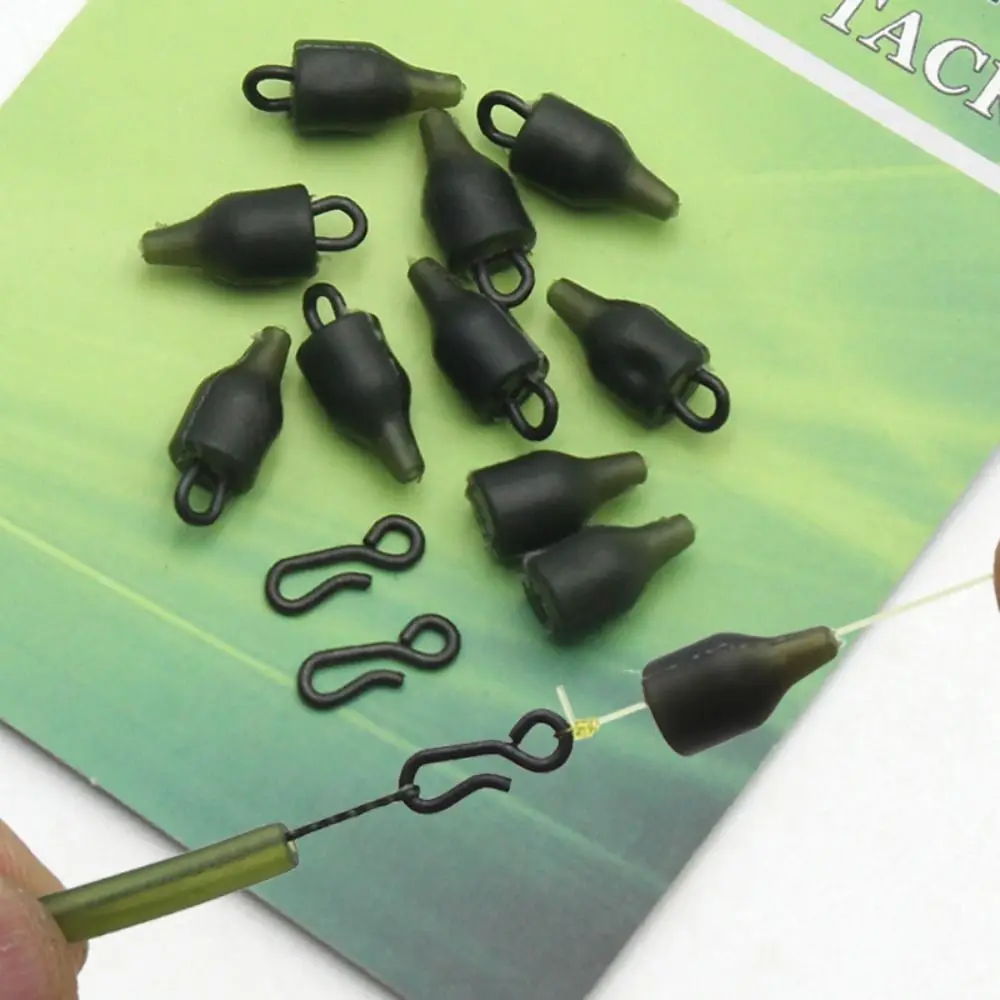 Quick Connect Quick Change Beads Quick Change Simple To Use Rigs Stop Beads Rolling Reliable Fishing Connector for 10PCS