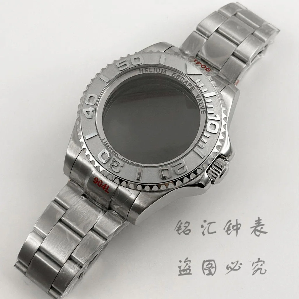

Waterproof 44MM SEA Big DEEP Homage Sapphire Crystal Watch Case Parts Fit NH34 NH35 NH36 NH38 NH70 NH72 Movement Watch Box