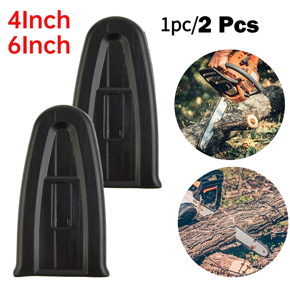 

1/2pcs 4-6In Chainsaw Bar Protect Cover Pruning Saw Guide Plate Cover Scabbard-Protector Electric Chain Saw Chainsaw Accessories