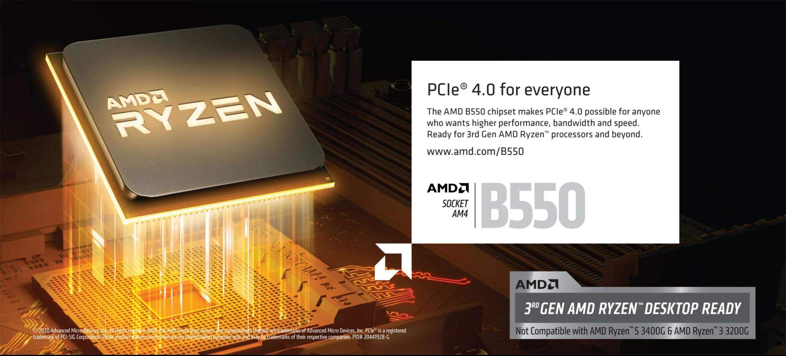 AMD R5 5500X3D Ryzen 5 5500X3D CPU + GA B550M AORUS ELITE mATX AMD