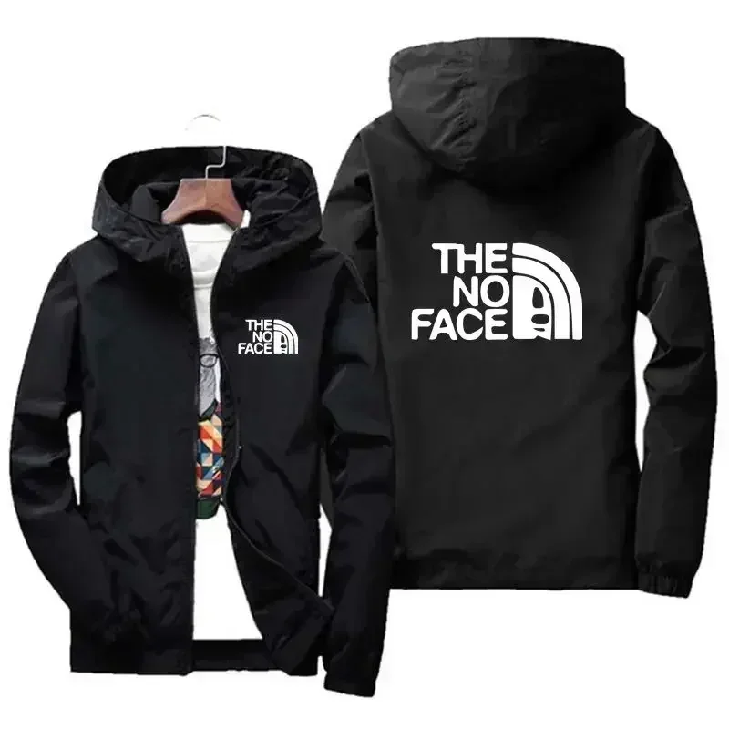 

2026 Spring/Summer Men's Hooded Casual Jacket, fashionable outdoor zipper style, available in large size, suitable for both men
