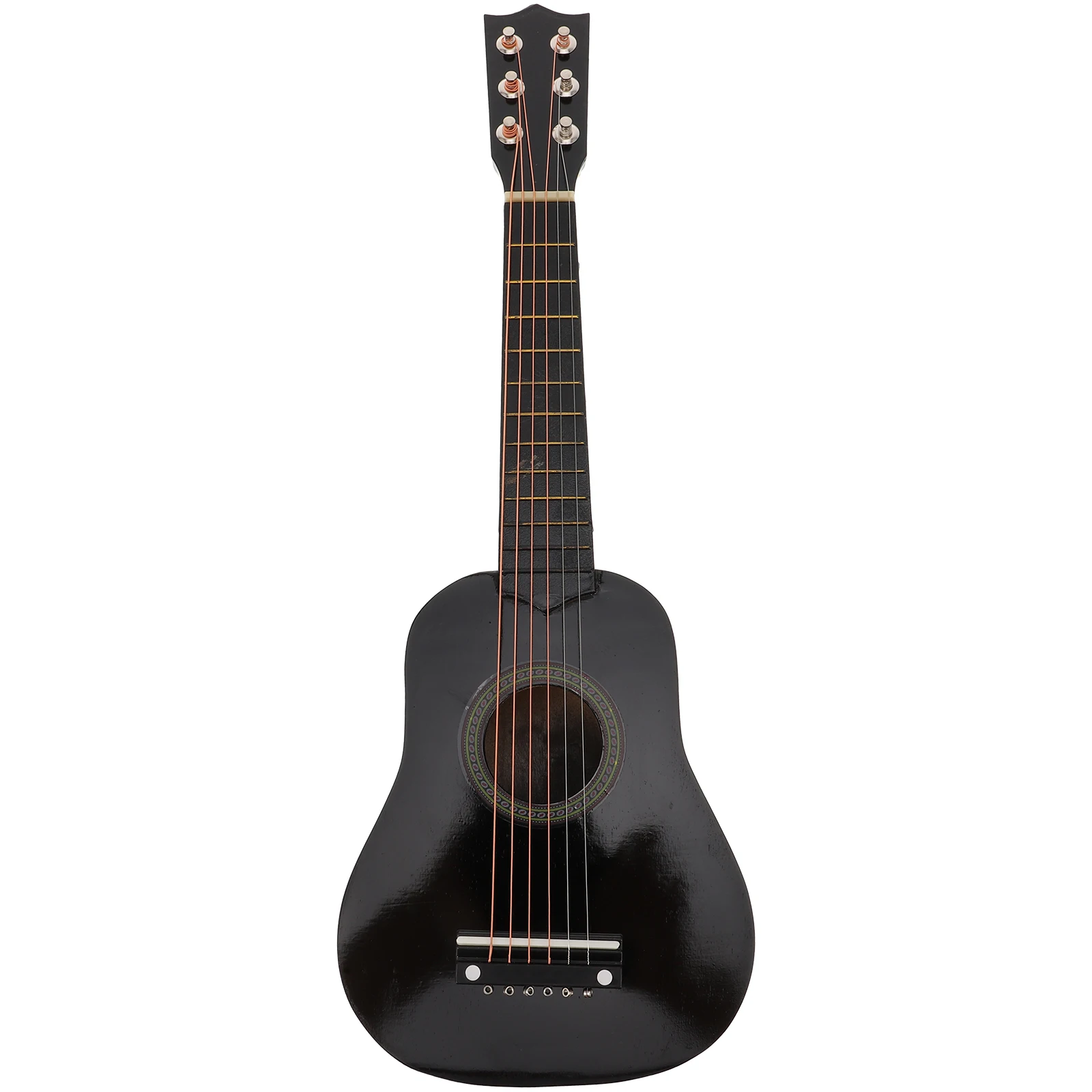

Children Guitar Musical Instruments Portable Guitar Acoustic Black Baby Toys Boys Wooden Guitars Portable Sound Gifts