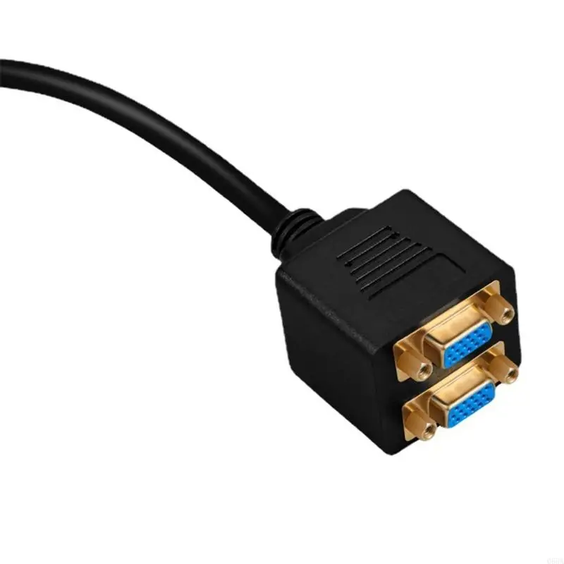 Двойной монитор VGA Splitter Cable 1080p сигнал для проекторов ПК двойной дисплей