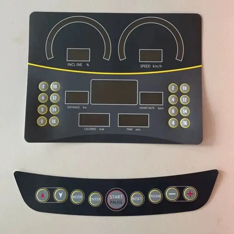 Treadmill Maibaohe S900 treadmill surface sticker button smart button board instrument film