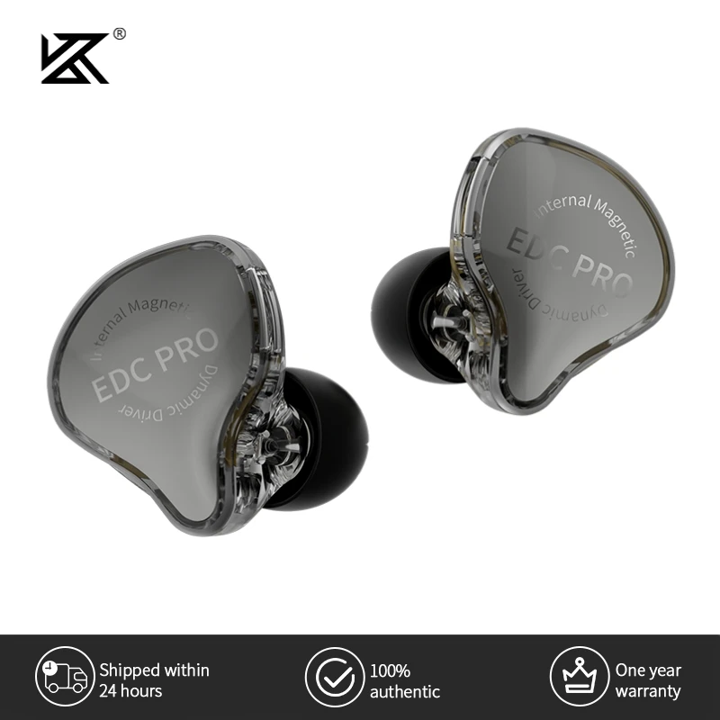 KZ EDC Pro Headset Dynamic In-Ear Monitor HiFi Wired Headphone Bass Stereo Game Music Earbuds Sports Noise Reduction Earphon edx