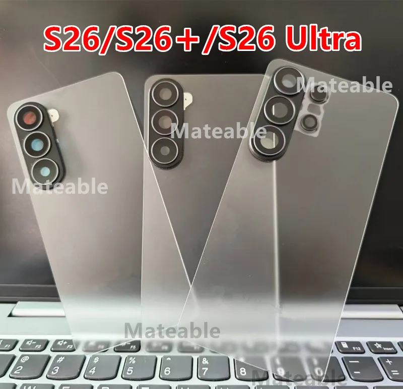 S948 S947 S942 Housing For Samsung Galaxy S26 Ultra S 26 Plus Transparent Battery Back Cover Repair Door Rear Case + Camera Lens
