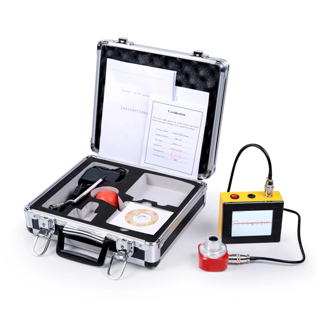 

Измерительный прибор T-Measurement CK-102: Удобный микроскоп для измерения ширин трещин в бетоне