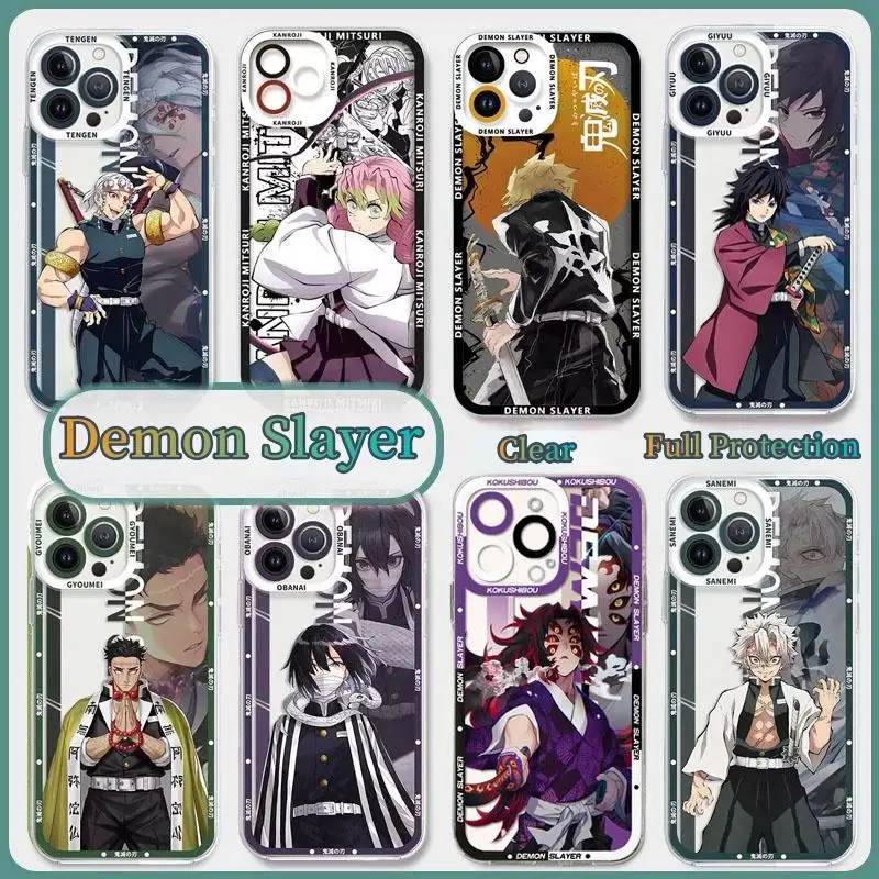 

Demon Slayer Phone Case For RENO 12F 12 12pro 5G 11 10 9 8 7 6 Pro 11F 7Z 8Z 2F 2Z 6 5 Lite OPPO A94 A74 cover Anime Cartoon