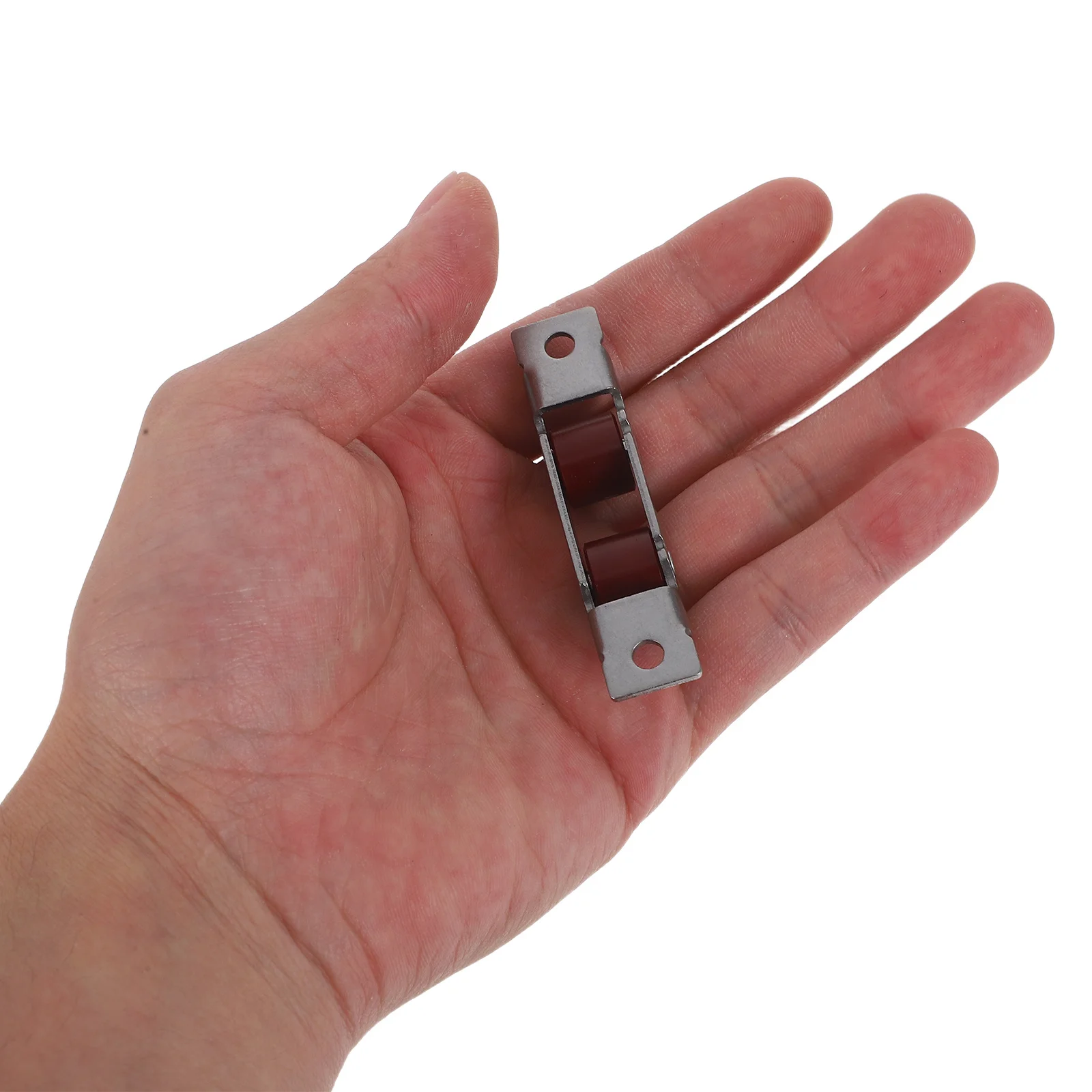 

4pcs Sliding Door Roller Replacement 10Mm Width Stainless Steel Double Flat Wheel For Smooth Glide Push Pull Window Pulley