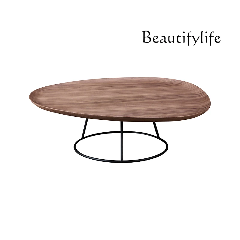 

American Modern Living Room Home Coffee Table Designer Model Walnut Simple Retro Tea Table