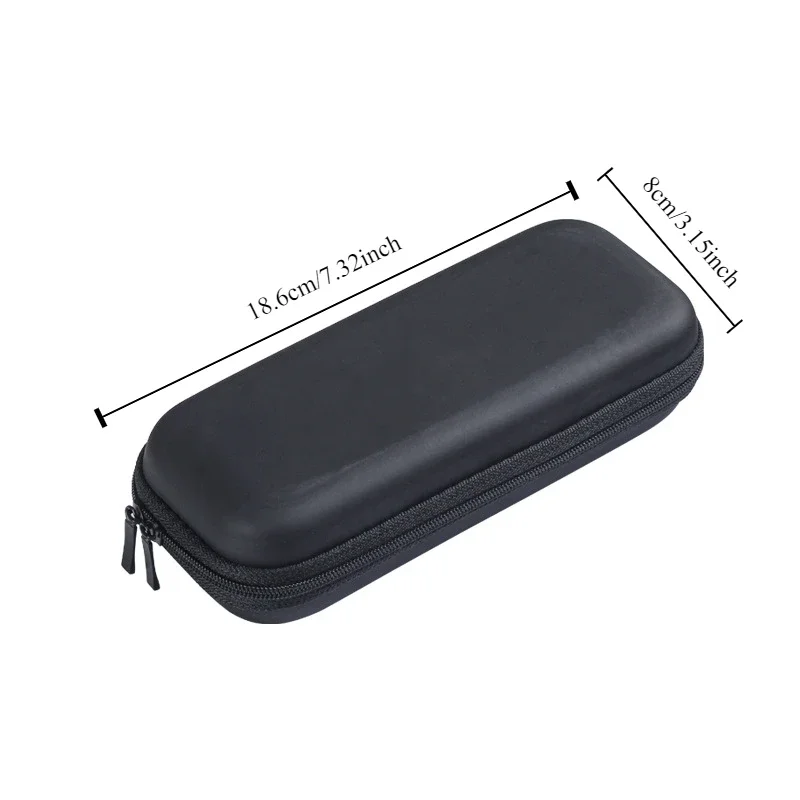 1pc Portable Cigar Travel Case EVA Light weight Cigar Holder Bag Zipper Carrying Case for Cigar Accessories Cool Gadget