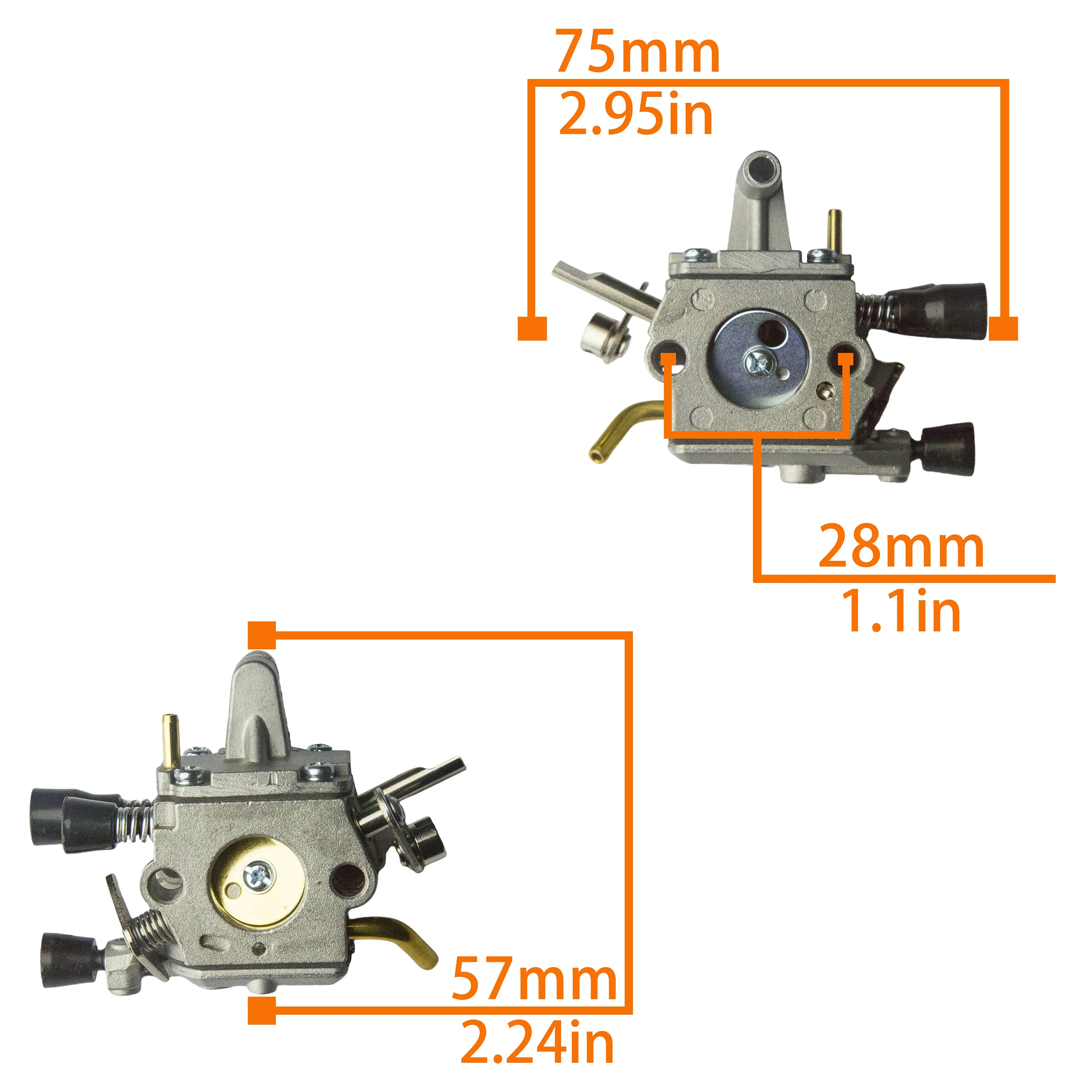 Mower Carburetor For ZAMA Stihl FS120 FS200 TS200 FS250 FS250R FS300 FS350 FR350 Trimmer Carb C1Q-S51 C1Q-S82 C1Q-S83 C1Q-S162