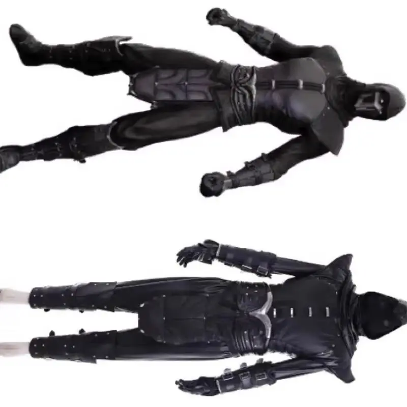 

Game Ninja Noob Saibot Cosplay Costume Black Fighter Uniform Men Combat Halloween Carnival Party Outfits