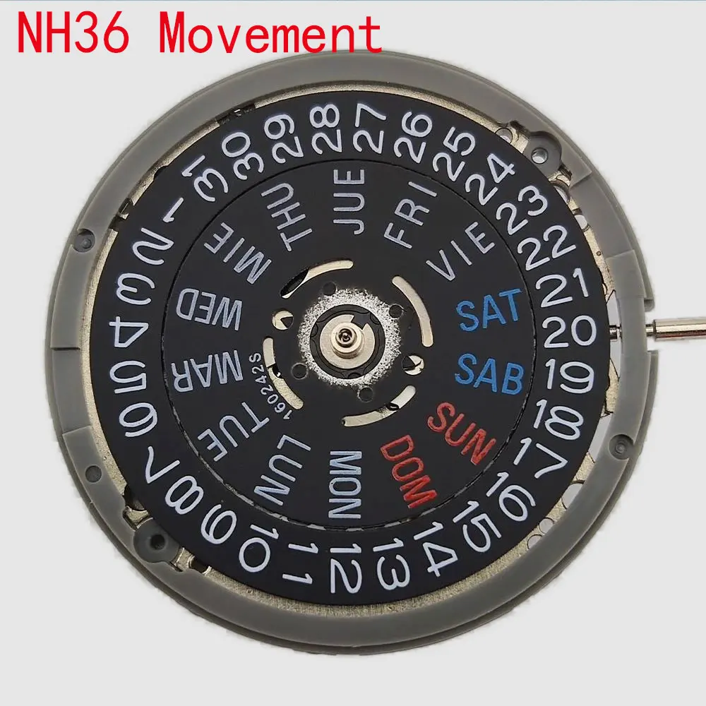 Japan's original NH36 high precision mechanical automatic watch movement 3 O Clock, 3.8 O Clock, 4.2 O Clock, watch accessories