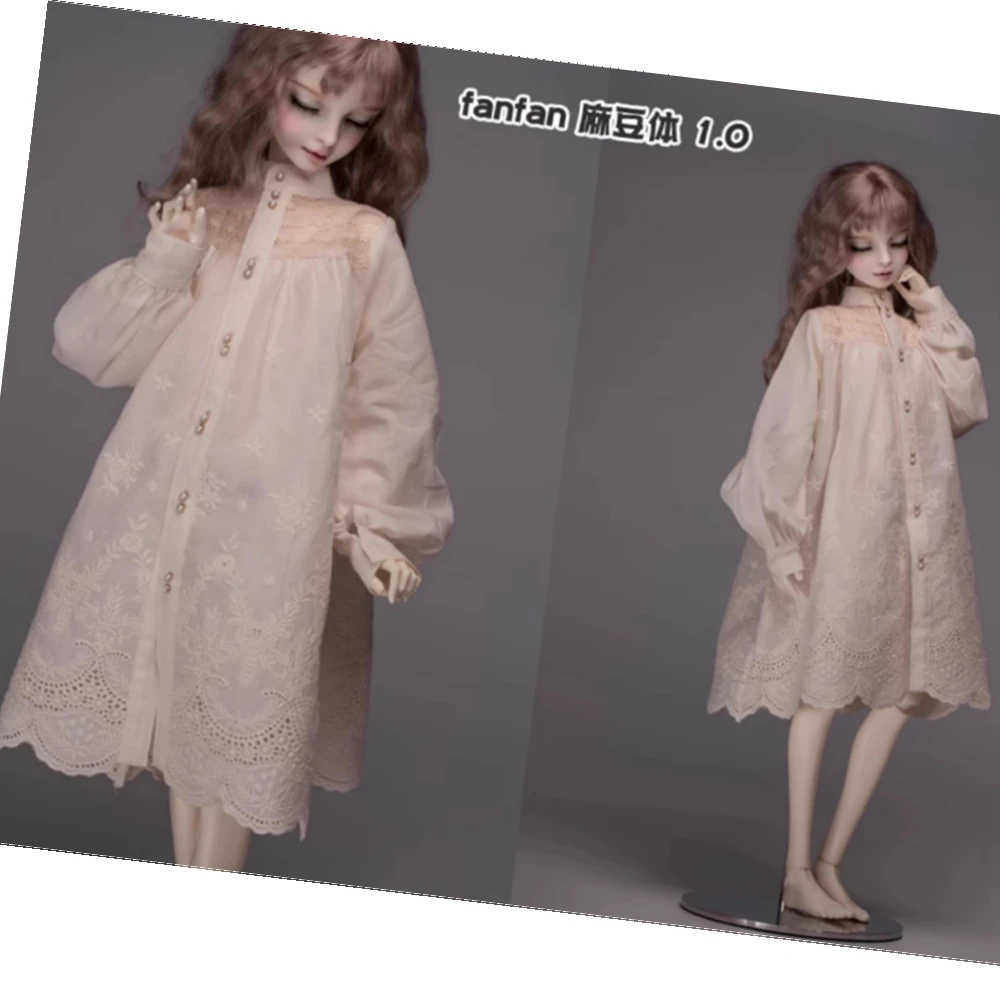 Doll accessories Articulated  Ball jointed 1/4 1/3  msd sd10 bjd doll nightgown nightclothes nightdress girl female   PXG08