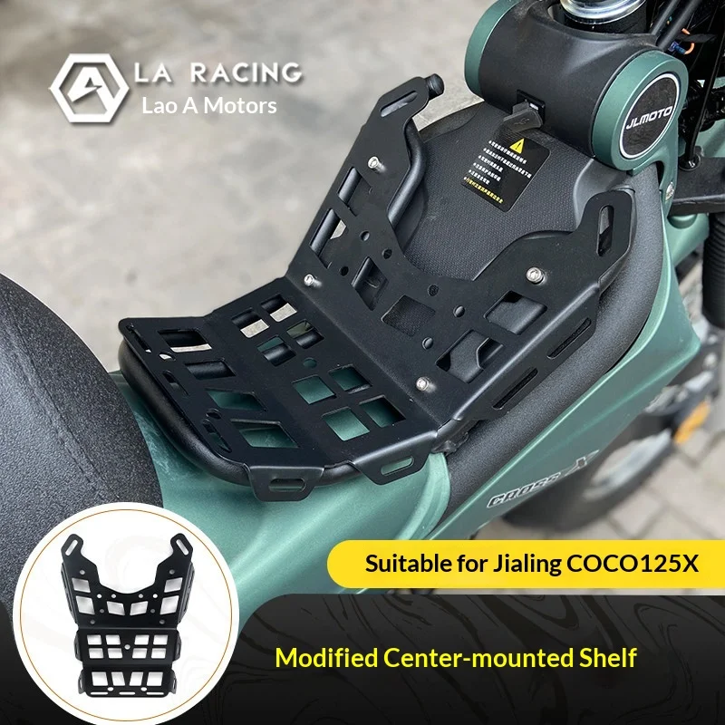 【Premium】For Jialing coco125X motorcycle modification center rack storage rack