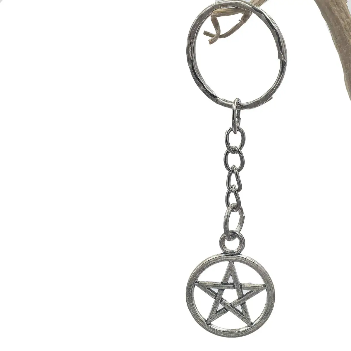 12PCS Handmade Key Chains Key Ring with Dangle Pendants Multi-styles Practical Decoration Accessories for Crafts Handbag