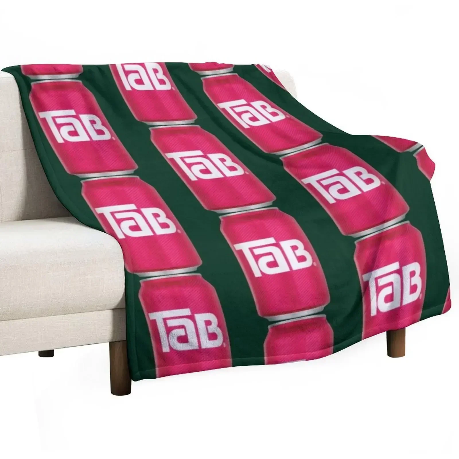 Tab- The Diet Drink of Tomorrow! Throw Blanket Soft Breathable Blanket for Night Sleeping