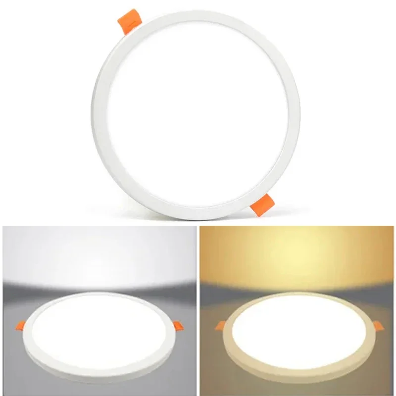 Ultra Thin Led Ceiling Light LED Downlight 6W 8W 15W 20W Panel Lights LED Ceiling Recessed Light For Living Room Indoor Lighting