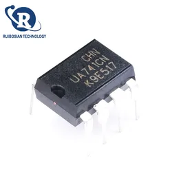 10PCS UA741 UA741CN UA741CP LM741 LM741CN DIP-8 UC741C UC741CDR UA741CDT SOP-8