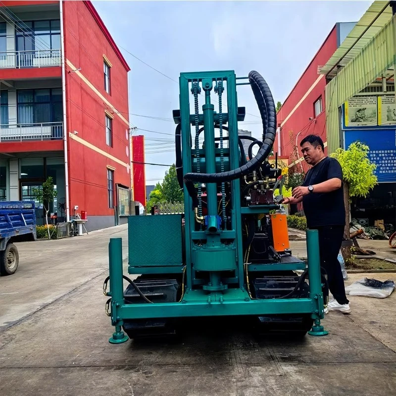 حفارة زاحفة مدمجة لحفر الآبار  - مراجعة Heavy Equipment Drilling Rig وسعره