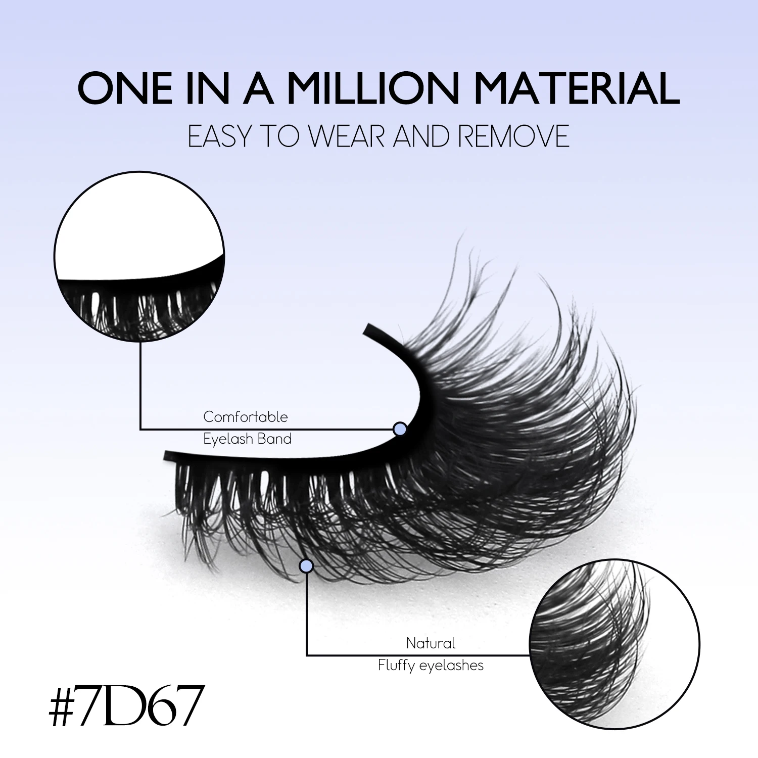 Lasvirey Faux cils épais, cils œil de chat moelleux, volume 5D, faux cils épais en vison, doux et spectaculaires, extension complète