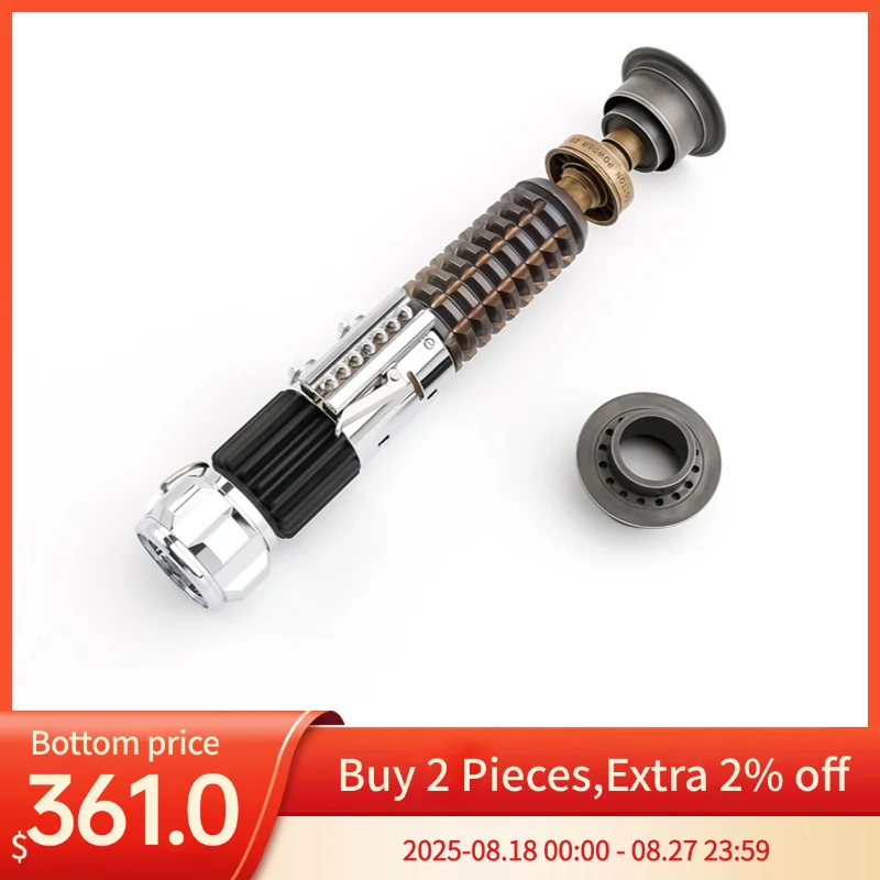 

TXQSABER Obi-Wan EP4 Proffie Lightsaber Metal Collection Laser Sabre Bluetooth Light ECO Подарочные шрифты Игрушки-без лезвия