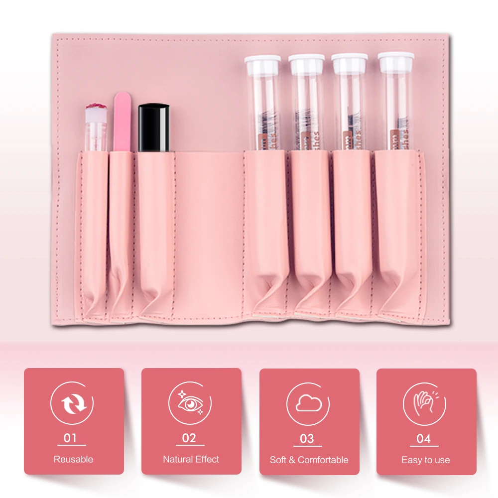 Etvite DIY Wimpern verlängerung skit mit 3D-Volumen Mix Länge einzelne Cluster Wimpern Pinzette Wimpern Kleber Make-up-Tool