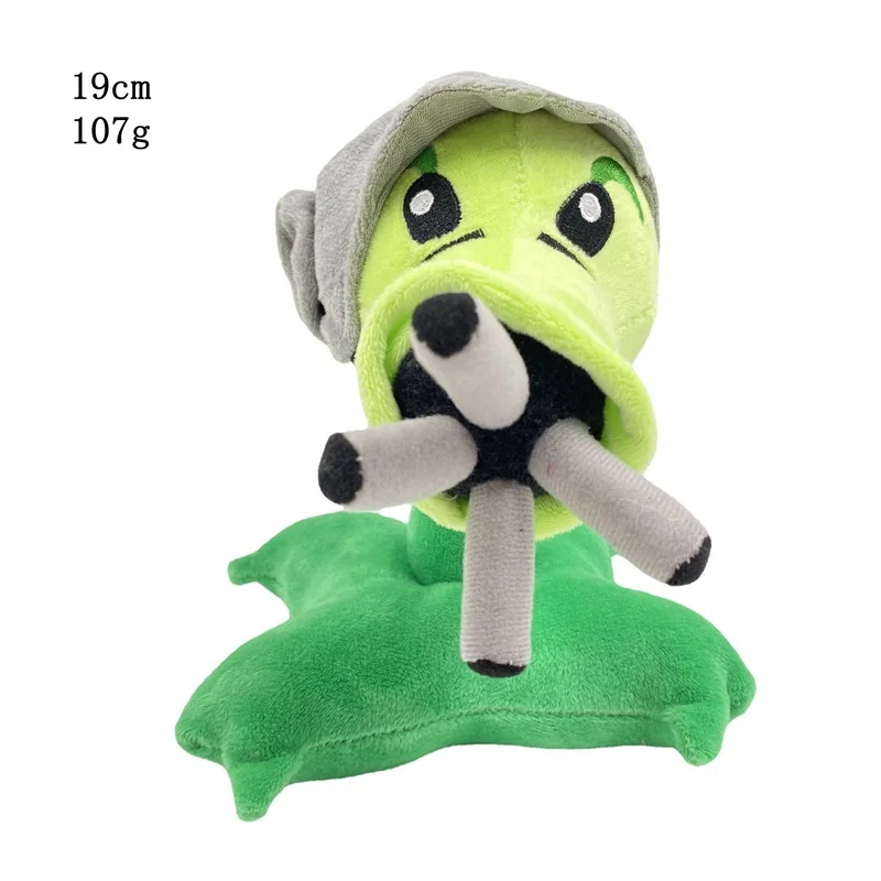 Plants vs Zombies-muñecos de peluche PVZ para niños, juguetes de peluche suaves, girasol, Chomper, melón, Peashooter, plantas, 1 piezas, 13-20cm