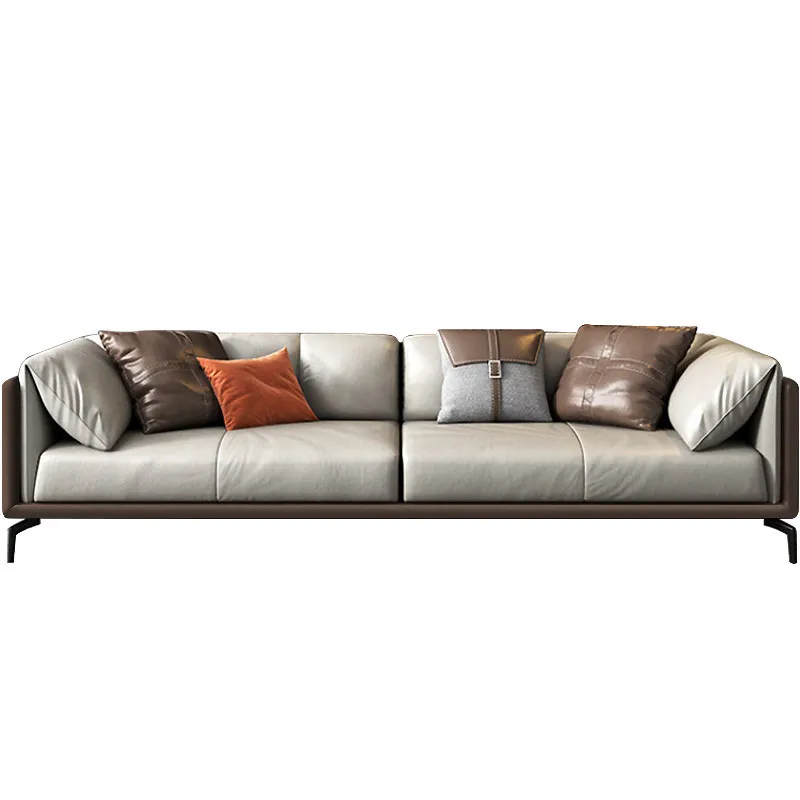 Office sofa simple modern guest business leisure reception office sofa coffee table combination