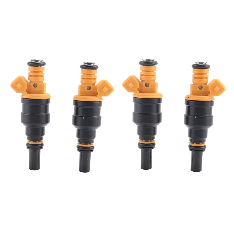 4 Pcs Fuel Injector 0280150747 For OPEL Manta Monza Senator Kadett For VAUXHALL 817419 Car-Styling Injection Engine Fuel