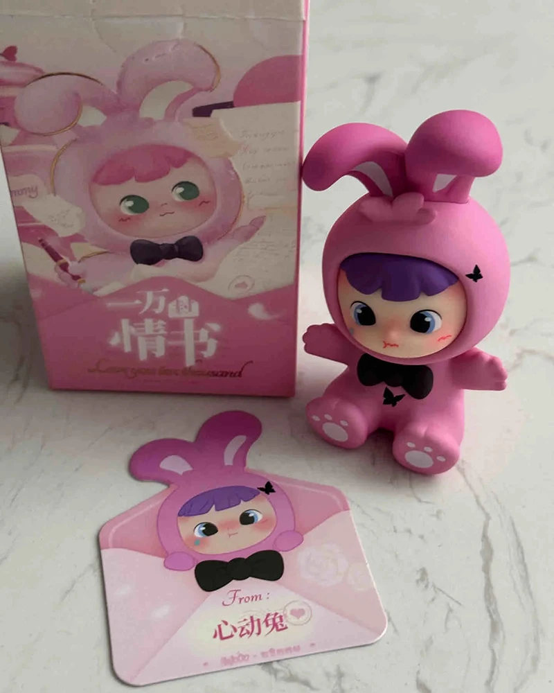 ใหม่ CIMMY หมื่น Love Letter Series MINI ประณีตน่ารักตุ๊กตาของขวัญจี้อุปกรณ์ตกแต่ง Kawaii ของเล่นของขวัญ