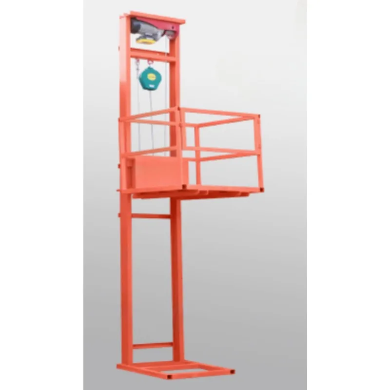 مصعد البضائع الكهربائية رفع السلع الثقيلة تحميل وتفريغ ورشة عمل المنزل منصة رفع صغيرة #5