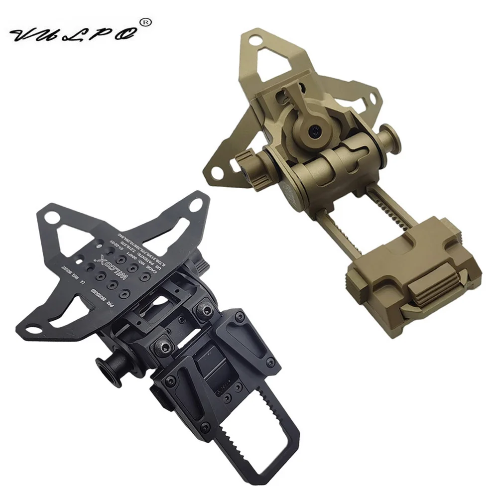 VULPO Tactical L4G69 NVG Mount L4 G69 Night Vision Helmet Mount And Shroud Compatibility PVS14 PVS15 PVS18 PVS31 GPNVG18 PSQ36