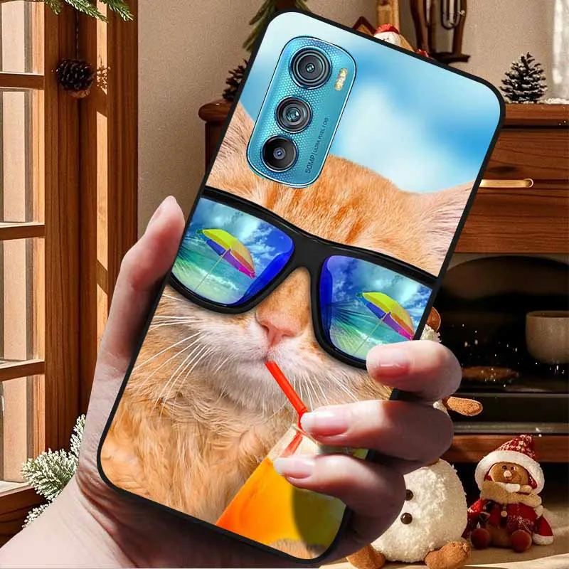 For Moto Edge 30 Case 30Pro X30 S30 Fashion Soft Silicone Phone Cover for Motorola Moto Edge 30 Pro Back Case Funda EdgeX30 S 30