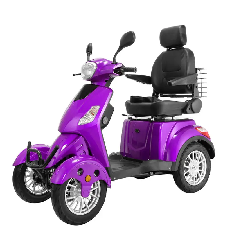 

CE Certificate Travel 4 Wheels Elderly Electric Scooter Disabled Handicapped Mobility Scooter For Seniors