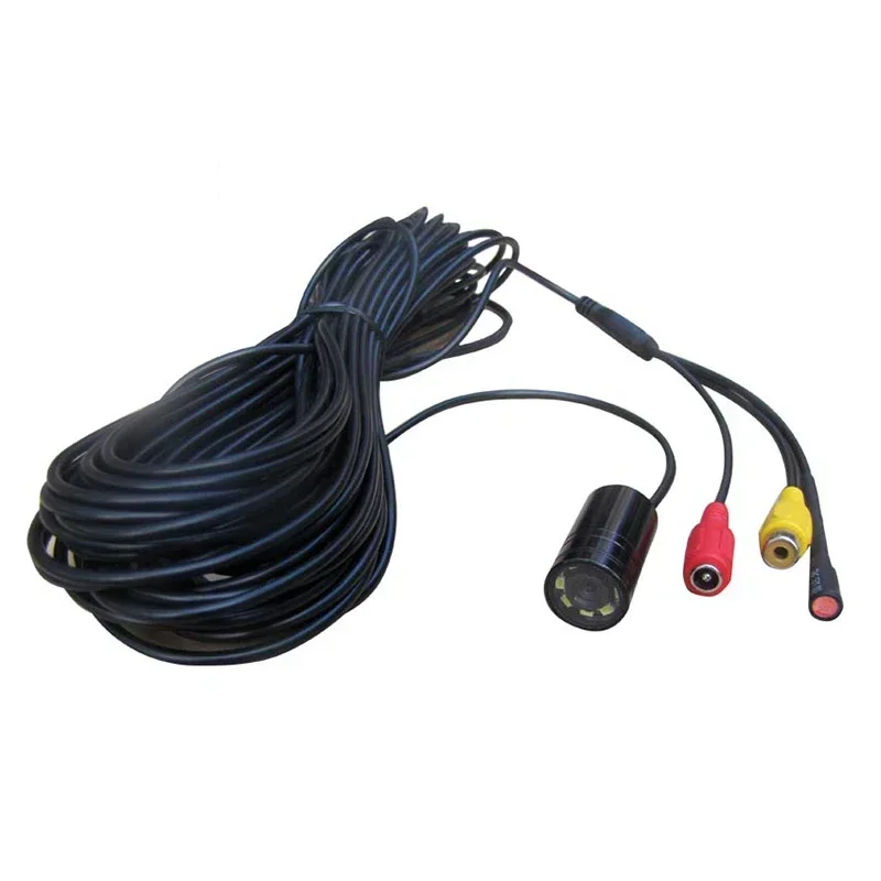 Best Seller First 90 Deg Mini Underwater Fish Finder Waterproof Video Security Camera With 8 LED Lamps
